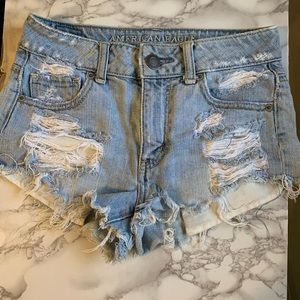 American Eagle jean shorts